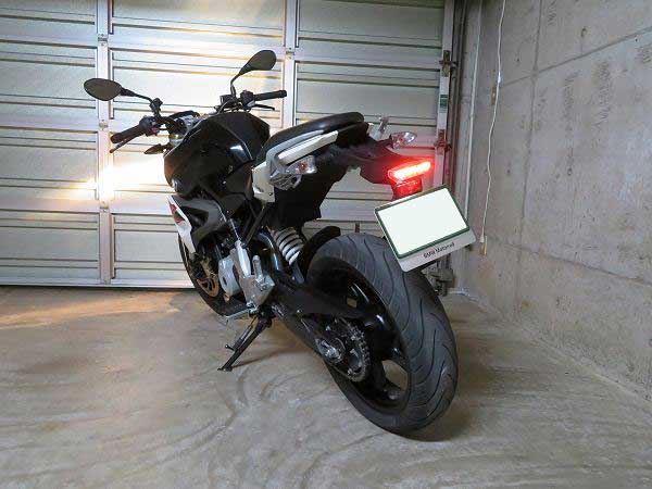BMW G310R インプレ 3