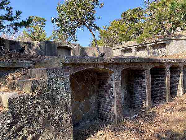 友ヶ島 砲台 バイク ツーリング 46